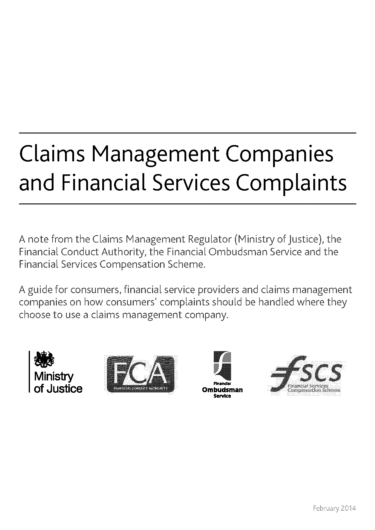 claims handling companies complaints